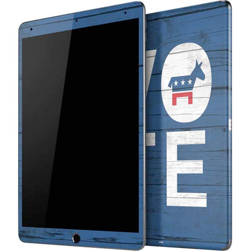 Vote Democrat iPad Skins